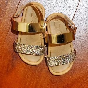 Glitter Toddler Sandals